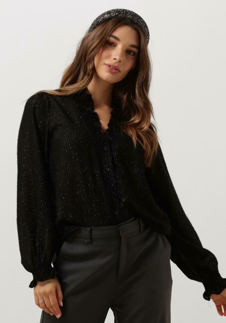NEO NOIR Blouse BRIELLE GLITTER BLOUSE en noir - large