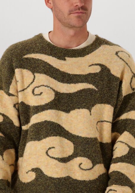 WOODBIRD Pull WBKURT CLOUD CREW en multicolore - large