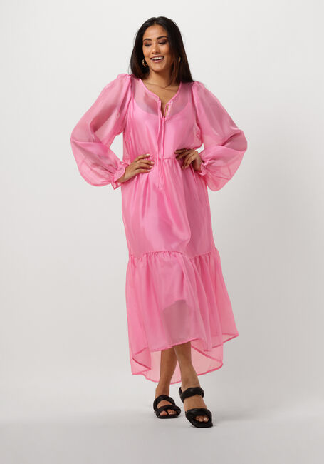 MSCH COPENHAGEN Robe midi MSCHPAVARI DRESS en rose - large