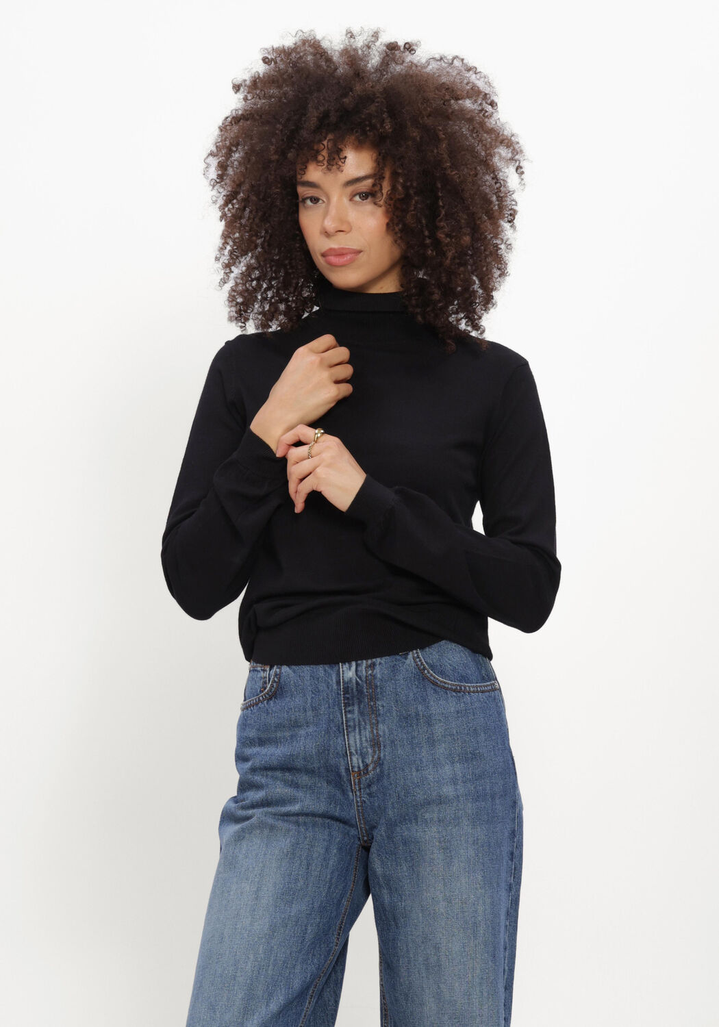 SILVIAN HEACH Pull SWEATER TURTLENECK RECIK en noir - large