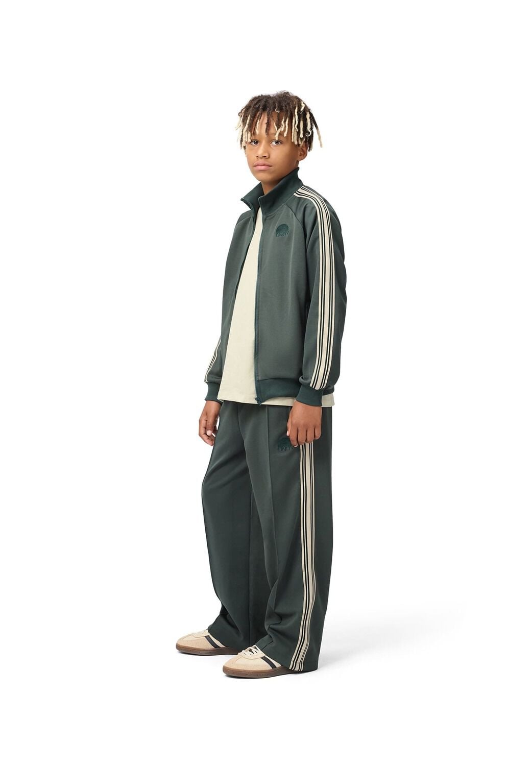 MOLO Pantalon large ASH Vert fonc&eacute; - large