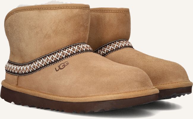 Cognac UGG  CLASSIC MINI CRESCENT 1 Cognac UGG  CLASSIC MINI CRESCENT 1 - large