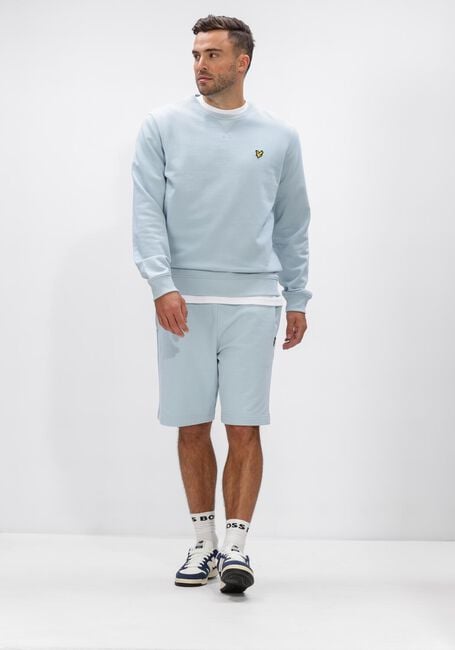 LYLE & SCOTT Pantalon courte PLAIN SWEATSHORT Bleu clair - large