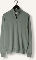 PROFUOMO Pull PULLOVER HALF ZIP en vert PROFUOMO Pull PULLOVER HALF ZIP en vert - medium
