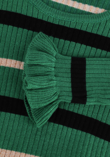 Groene MOODSTREET Midi jurk M208-5817 - large