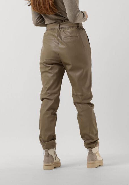 MINUS Pantalon JAYDA PU PANT en beige - large