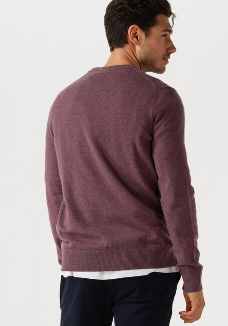 LYLE & SCOTT Pull LAMBSWOOL BLEND CREW NECK JUMPER en violet - large