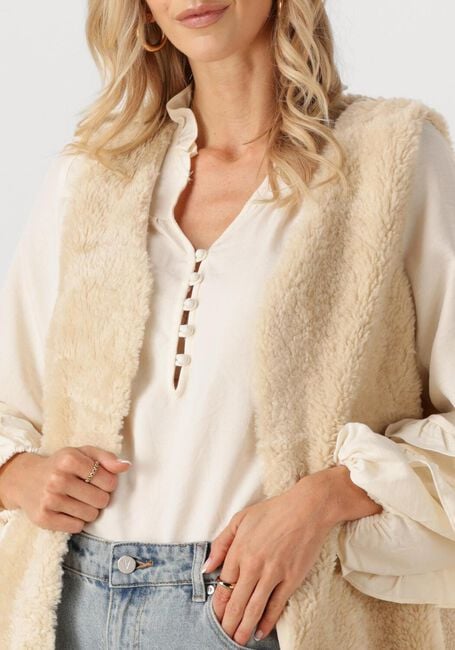 YDENCE Gilet GILET SASHA en beige - large