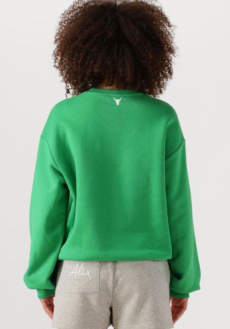 ALIX THE LABEL Pull LADIES KNITTED CLEAN LOGO SWEATER en vert - large