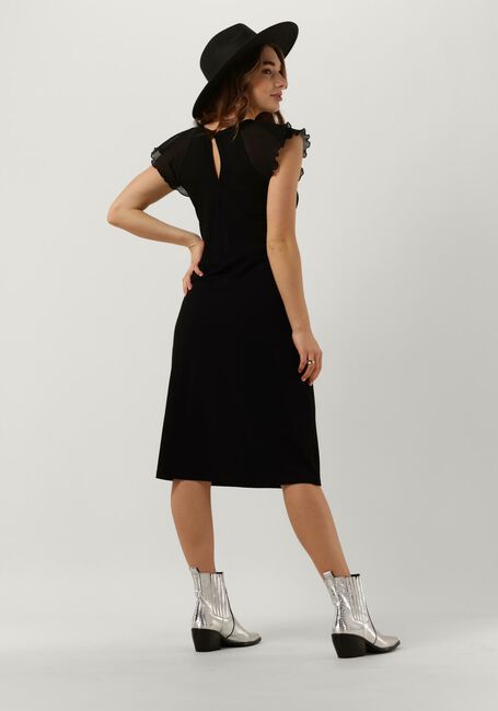 JANSEN AMSTERDAM Robe midi DENVER en noir - large