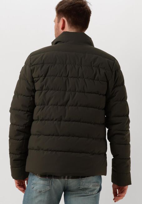 PME LEGEND Veste matelassé SHORT JACKET FREIGHTYET PERFOR STRETCH en vert - large