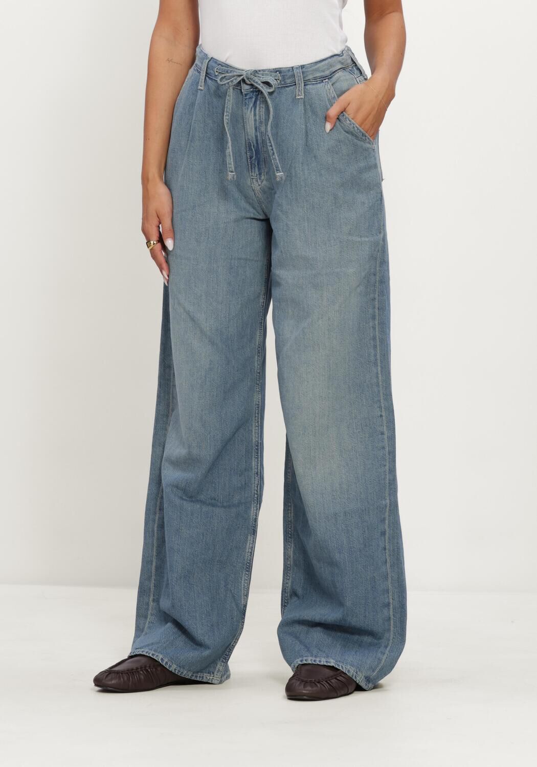 TOMMY JEANS CHARLIE MR LOOSE WD TIE CJ6039 Jeans en bleu