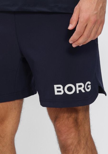 BJORN BORG Pantalon courts BORG 6 SHORTS Bleu fonc&eacute; - large