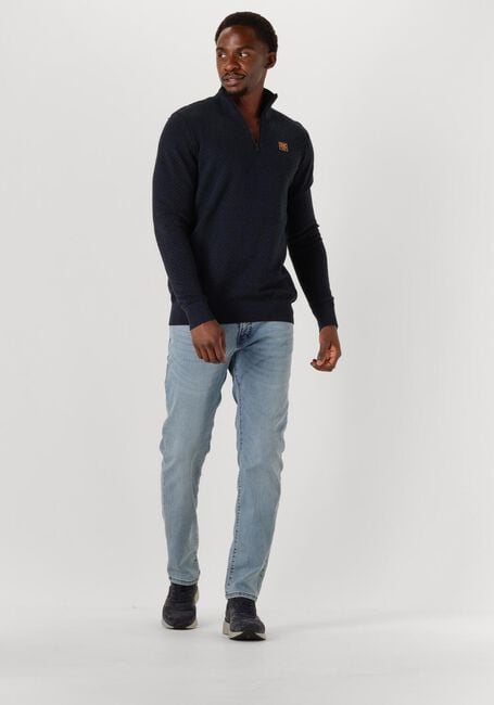 PME LEGEND Pull COTTON MOULINE en bleu - large