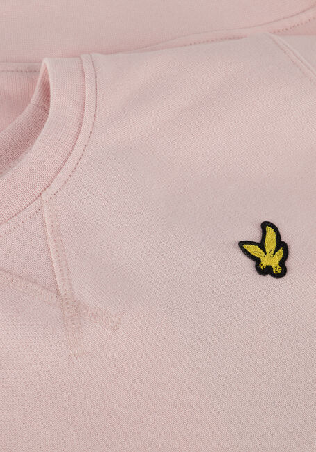 LYLE & SCOTT Pull CREW NECK SWEATSHIRT BOYS Rose clair - large