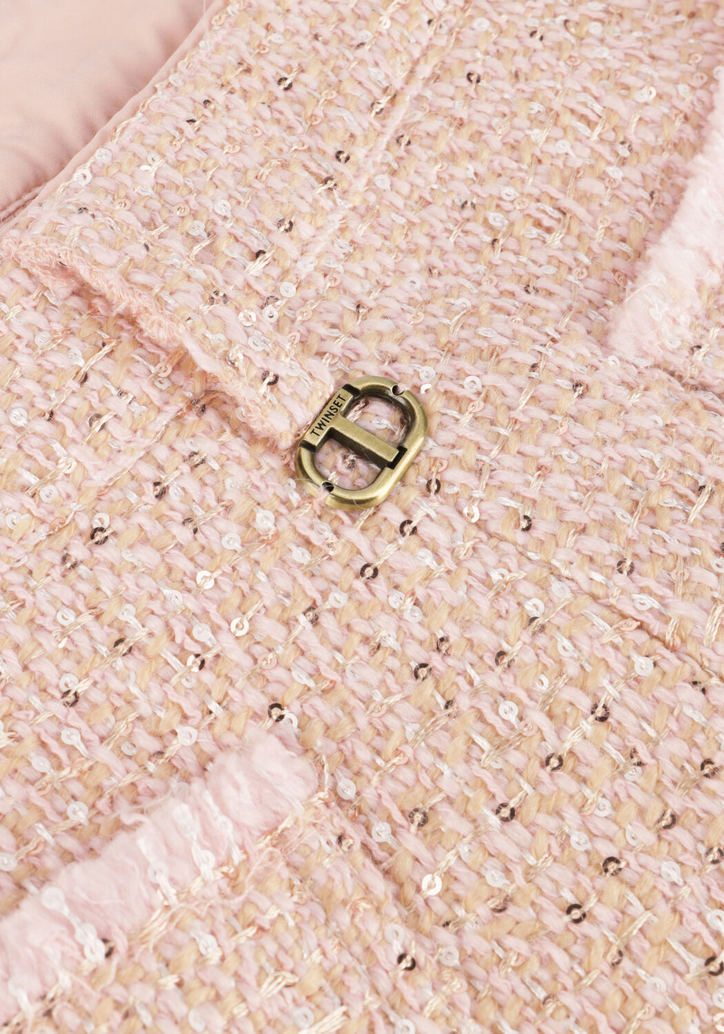 TWINSET MILANO 241TP2424 Pantalons Rose clair - large