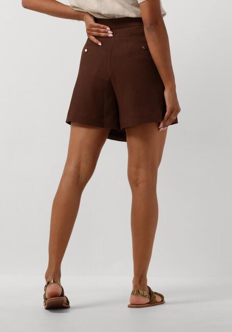 VANILIA Pantalon courte WAFEL CLEAN SKORT en marron - large