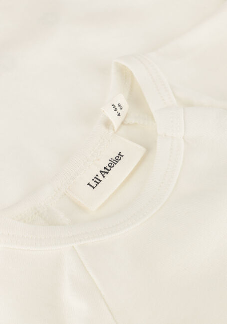 LIL' ATELIER Grenouillères NBMLALO TAB SS SLIM BODY LIL en blanc - large