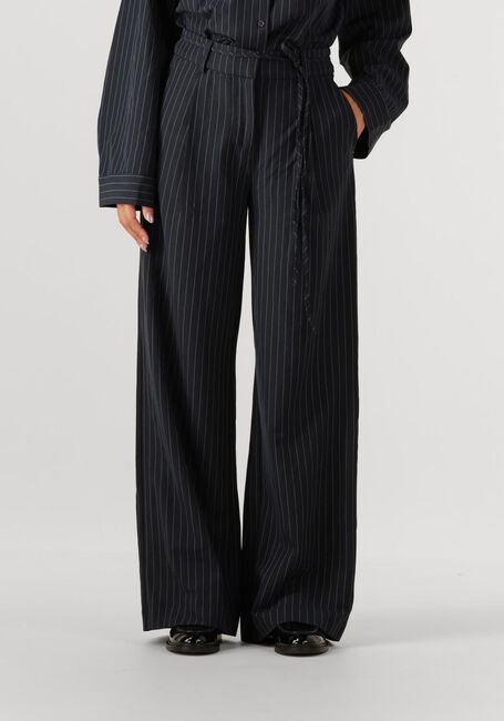 Zwarte MOVES Wijde broek ANDRIANA PANTS 4431 - large
