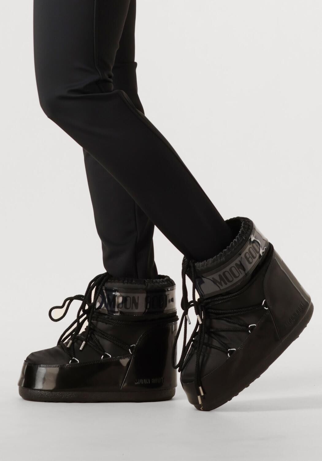 MOON BOOT Snowboots ICON LOW GLANCE en noir - large