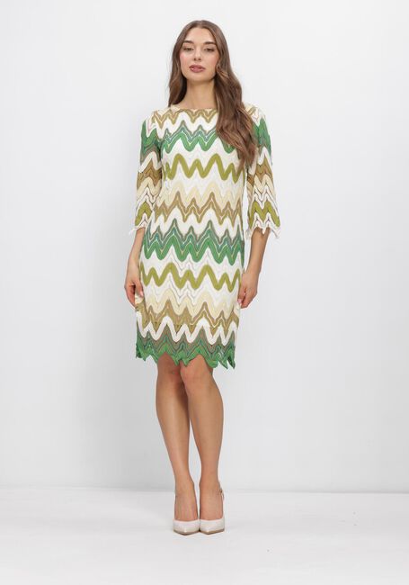 ANA ALCAZAR Robe midi 041906-3833 en vert - large