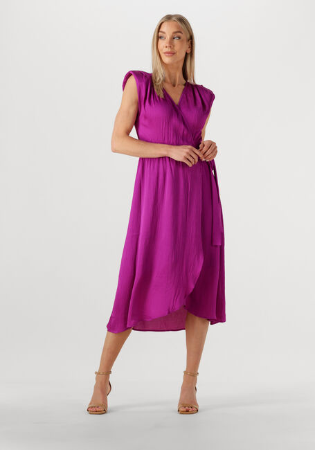 SUNCOO Robe midi CESARIA en violet - large