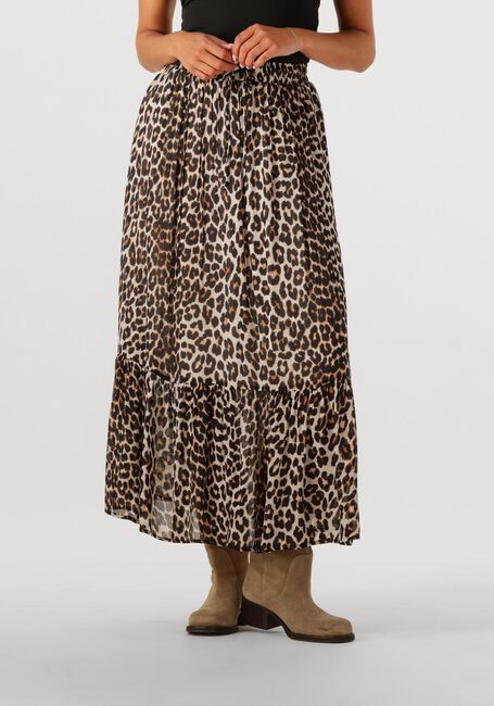 SUNCOO Jupe midi FADO en marron - large