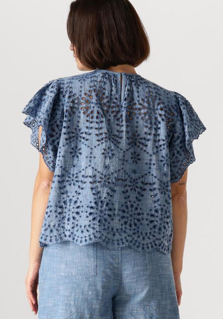 Blauwe CIRCLE OF TRUST Top ALINNA BLOUSE - large