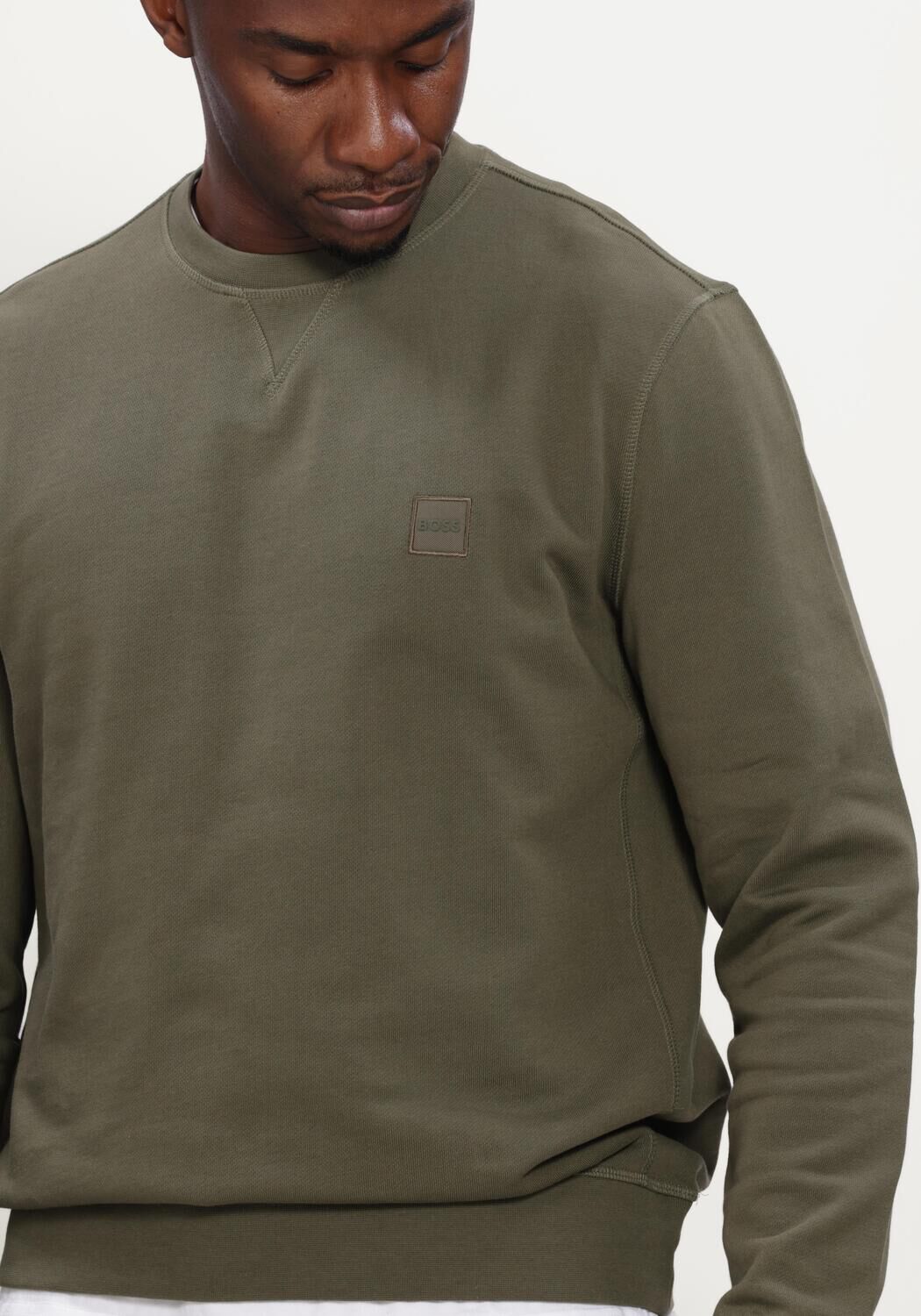 BOSS ORANGE Chandail WESTART Olive - large