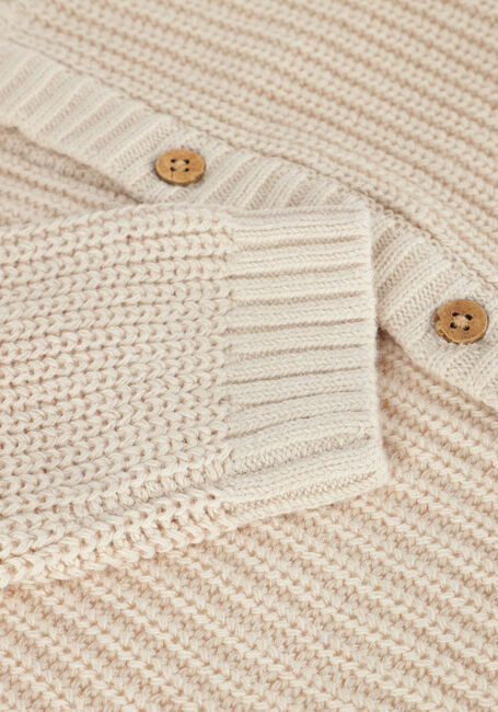 LIL' ATELIER Gilet NBNEMLEN LS KNIT CARD LIL NOOS en beige - large
