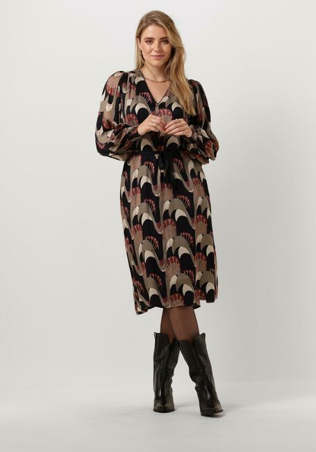 SUMMUM Robe midi DRESS ABSTRACT PEACOCK en multicolore - large