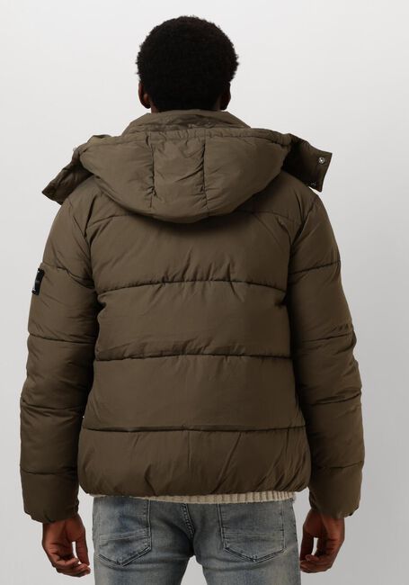 CALVIN KLEIN Veste matelassé ESSENTIALS NON DOWN JACKET Vert foncé - large