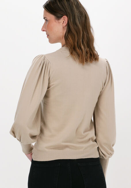MSCH COPENHAGEN Pull TALMA RACHELLE LS PULLOVER en beige - large