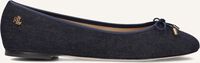 Blauwe LAUREN RALPH LAUREN Ballerina's JAYNA FLATS BALLET Blauwe LAUREN RALPH LAUREN Ballerina's JAYNA FLATS BALLET - medium