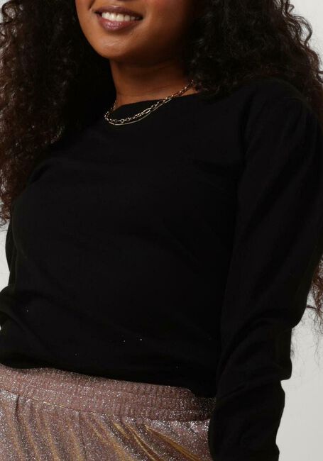 YDENCE Pull KNITTED TOP VERA en noir - large