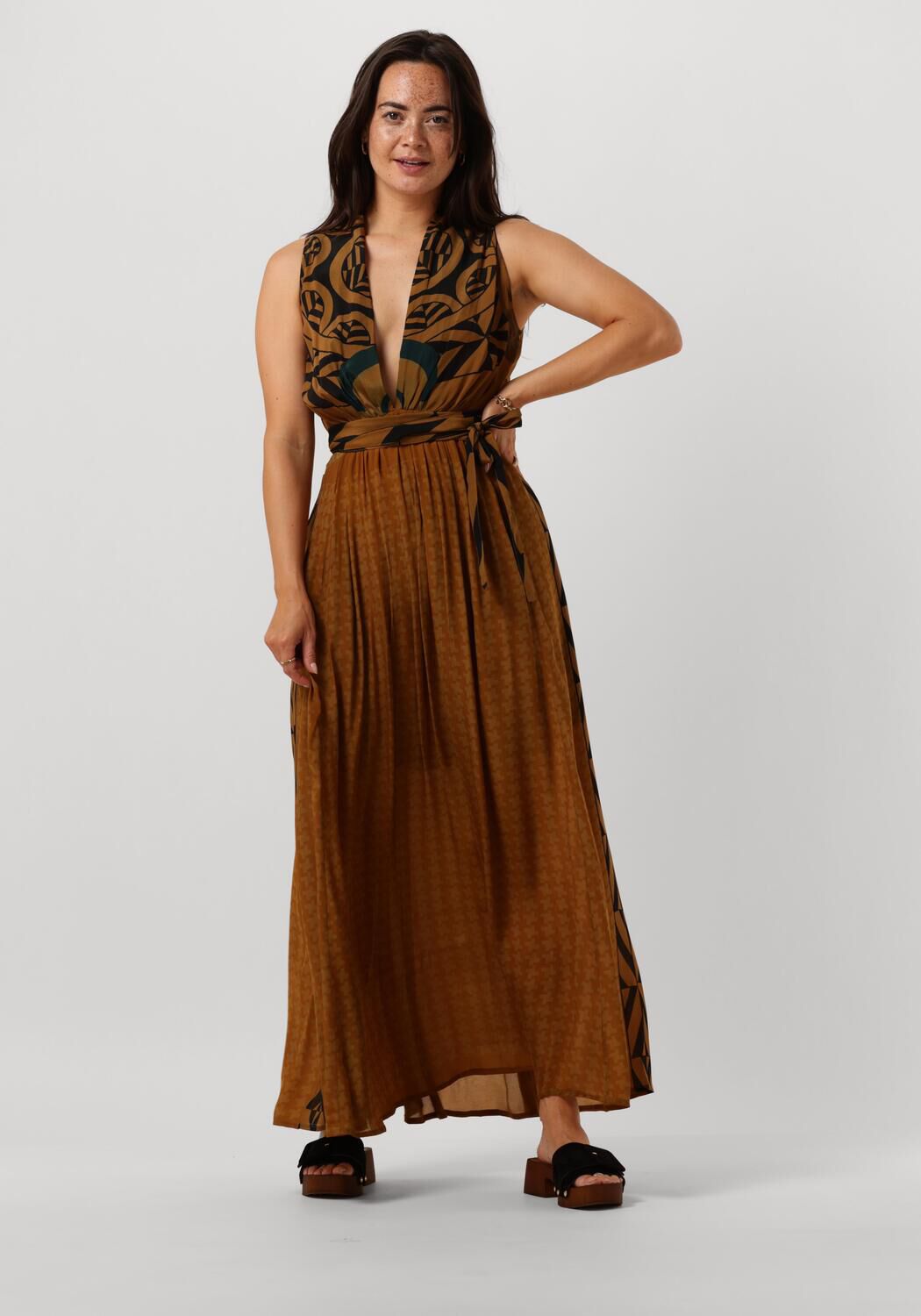 MES DEMOISELLES Robe maxi MUSE Rouiller Omoda