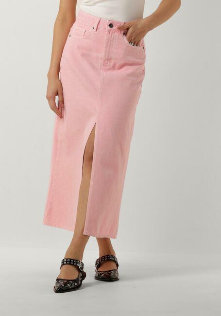 Roze CO'COUTURE Midirok VIKA DYE SLIT SKIRT - large