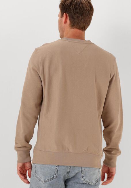 TOMMY HILFIGER Chandail HILFIGER ARCH CREW NECK en beige - large