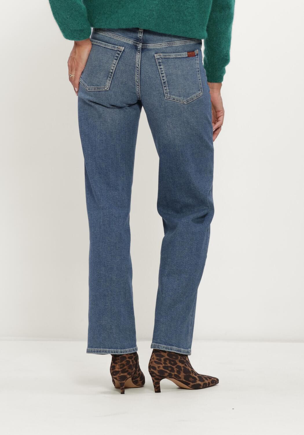 7 FOR ALL MANKIND Straight leg jeans STOVEPIPE STRAIGHT TIDE BREAK en bleu - large