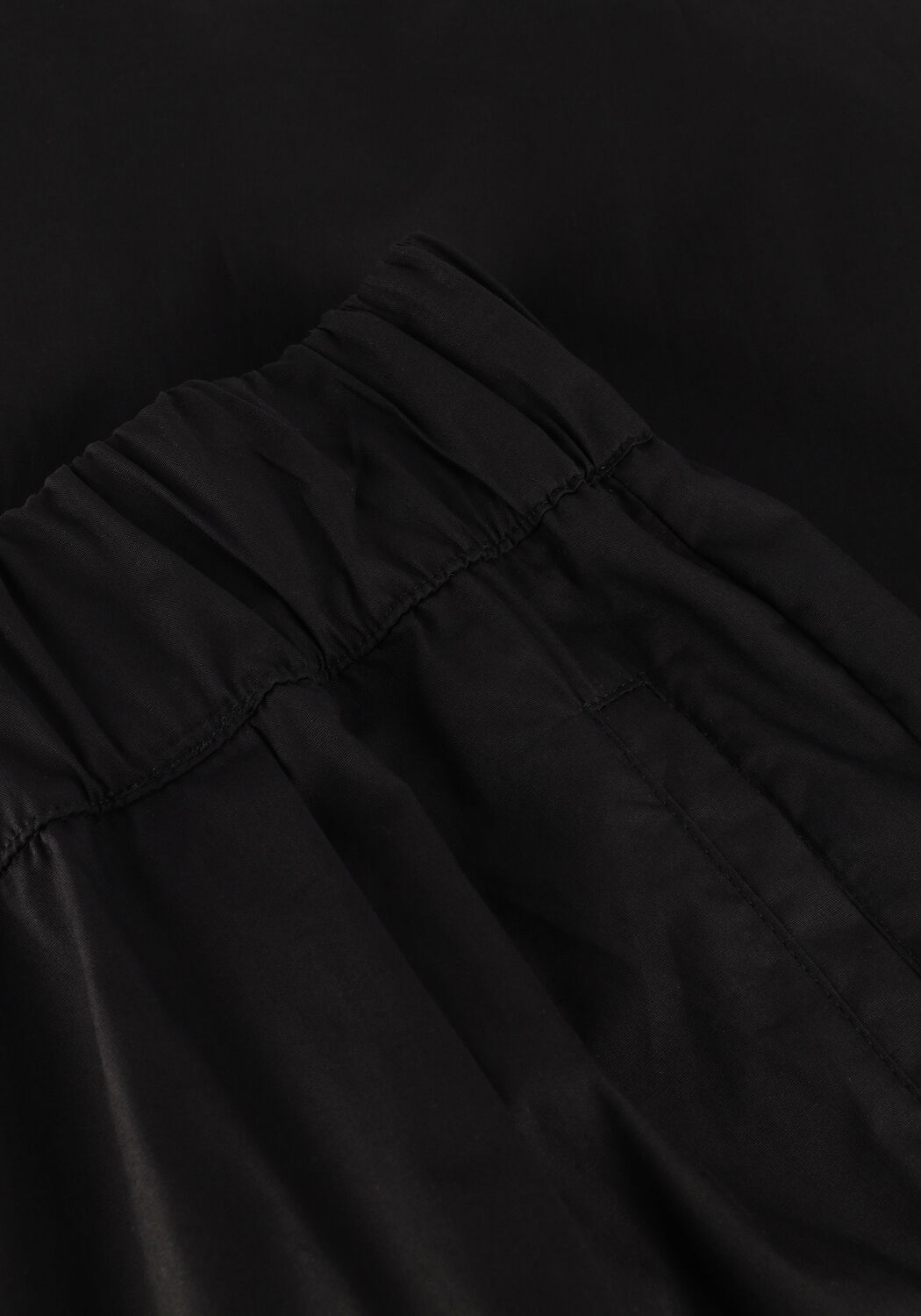 Zwarte BY-BAR Wijde broek BENJI POPLIN PANTS - large