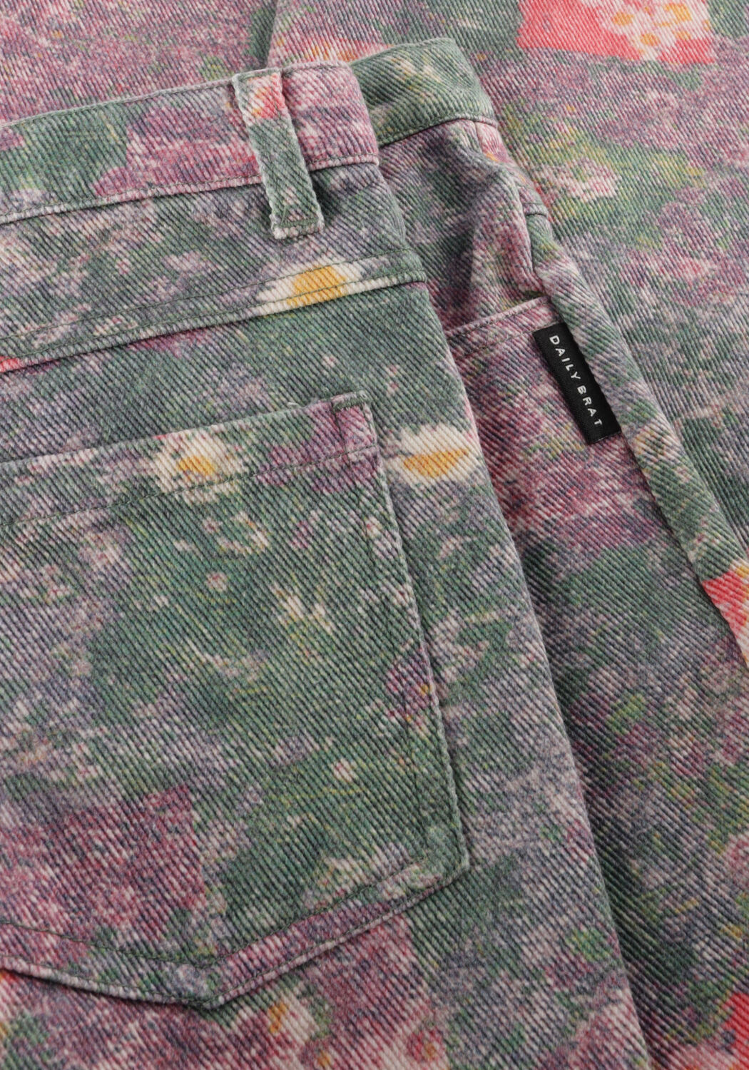DAILY BRAT Straight leg jeans CHEECKY FLOWER JEANS en multicolore - large