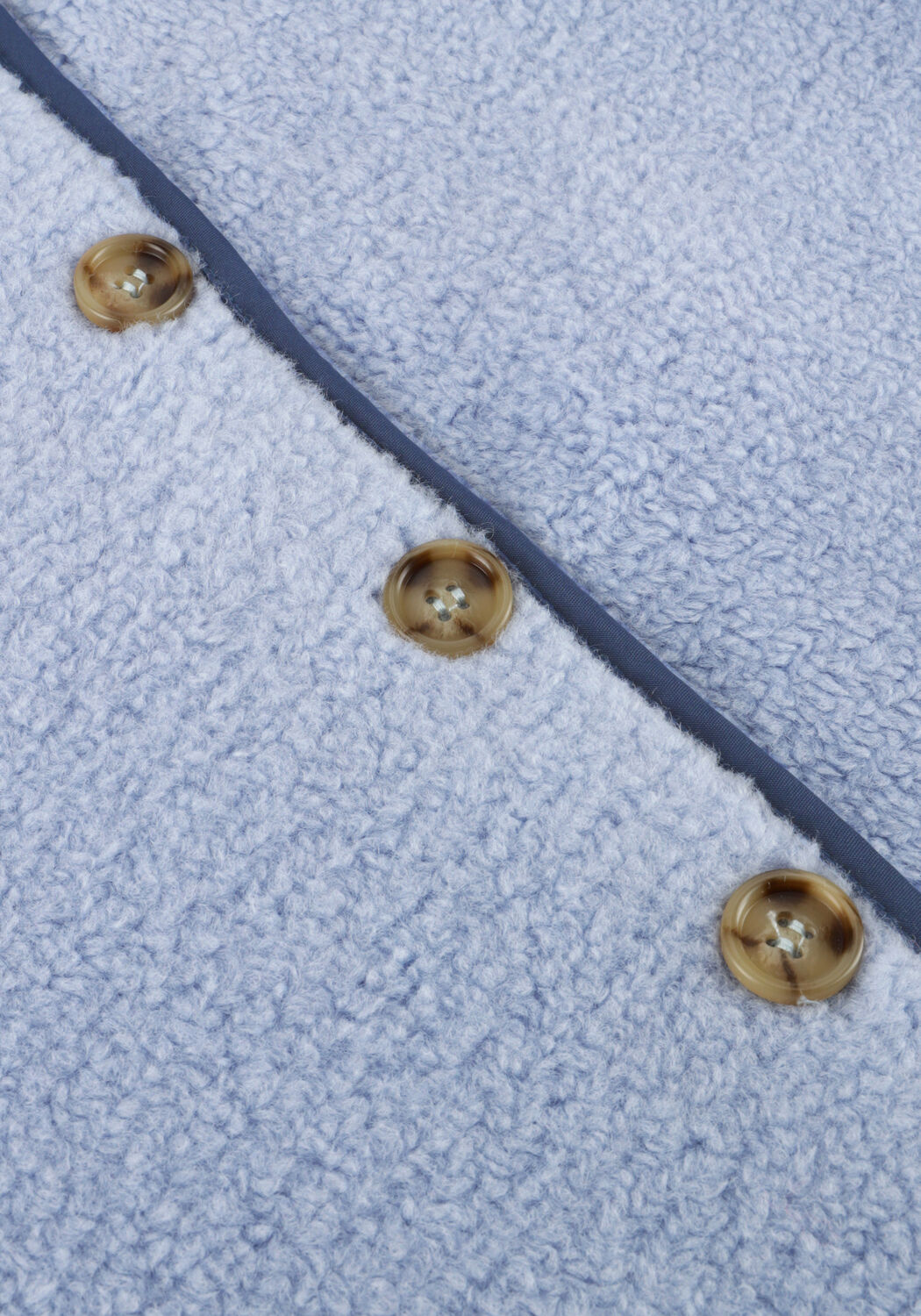 Lichtblauwe YDENCE Gilet GILET PUCK - large