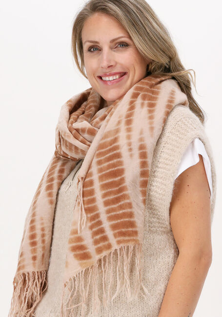 Bruine 10DAYS Sjaal SCARF TIE DYE - large