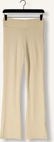 Beige JANSEN AMSTERDAM Flared broek HV407 FLAIRED LEGGING Beige JANSEN AMSTERDAM Flared broek HV407 FLAIRED LEGGING - medium