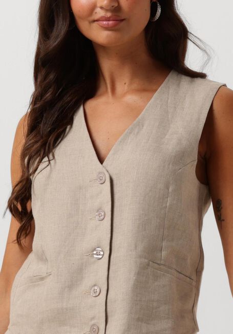 Beige CIRCLE OF TRUST Gilet DANI GILET - large