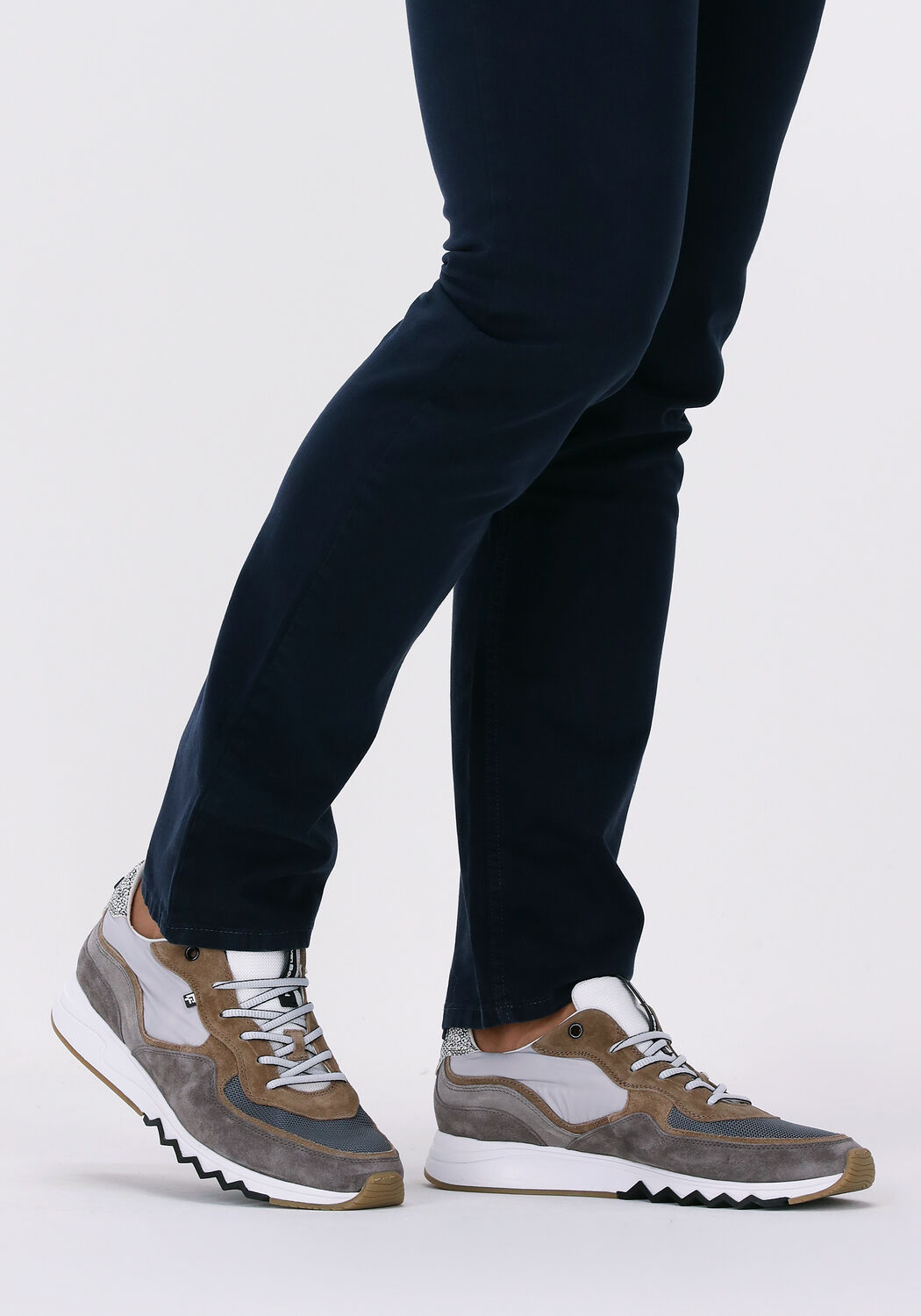 Beige FLORIS VAN BOMMEL Sneakers SFM-10091 - large