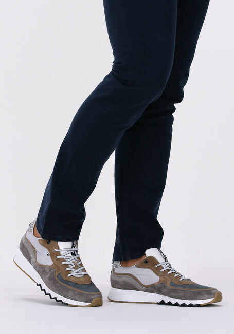 FLORIS VAN BOMMEL Baskets basses SFM-10091 en beige - large