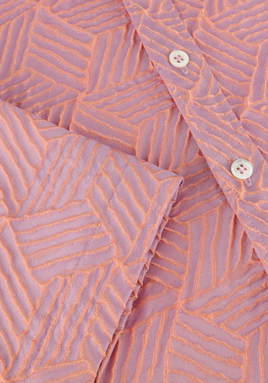 Roze CALL ME FRANKIE  METALLIC OVERSHIRT - large