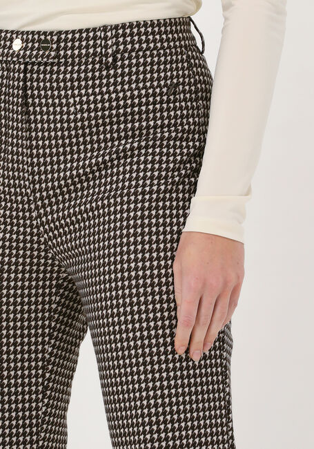 VANILIA Pantalon &eacute;vas&eacute; FLARE PIED en marron - large