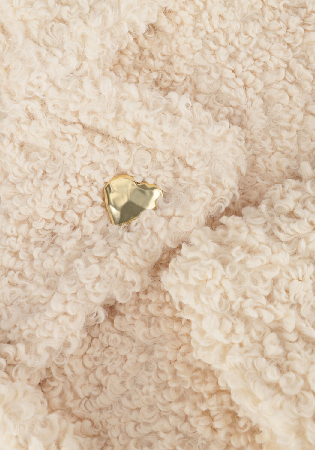 FABIENNE CHAPOT Manteau Teddy NICOLE COAT &Eacute;cru - large